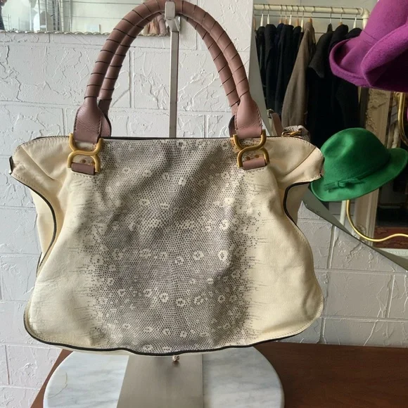 Chloe Marcie Bag snakeprint - Picture 6 of 15
